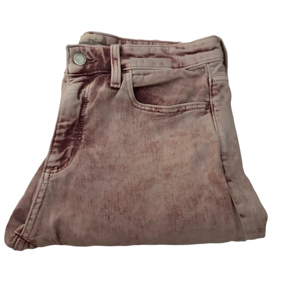 Universal Thread High Rise Skinny Jean Acid-Wash Pink White Women’s Size 6/28R. - Picture 1 of 16